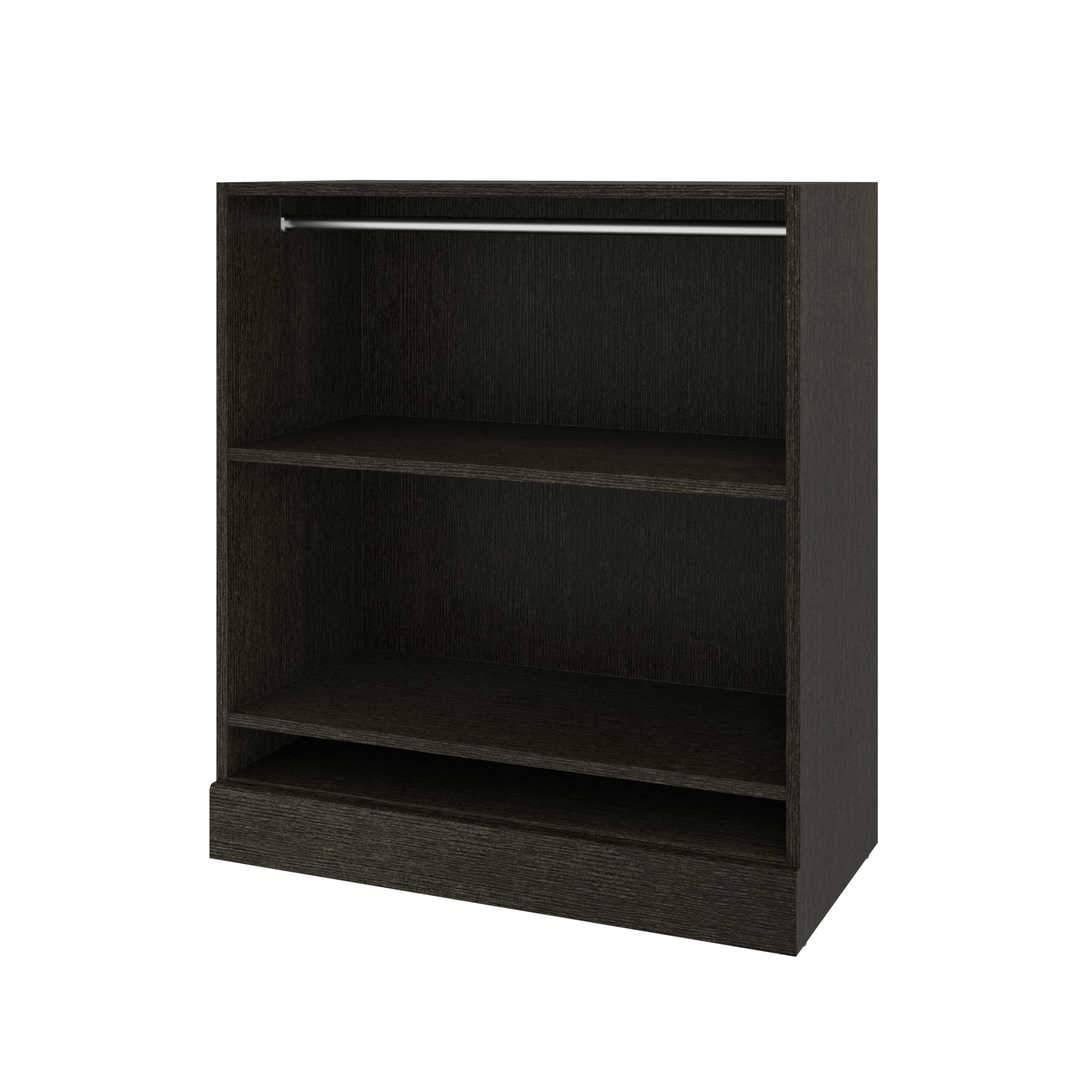 White Low Storage Unit with Rod N575234