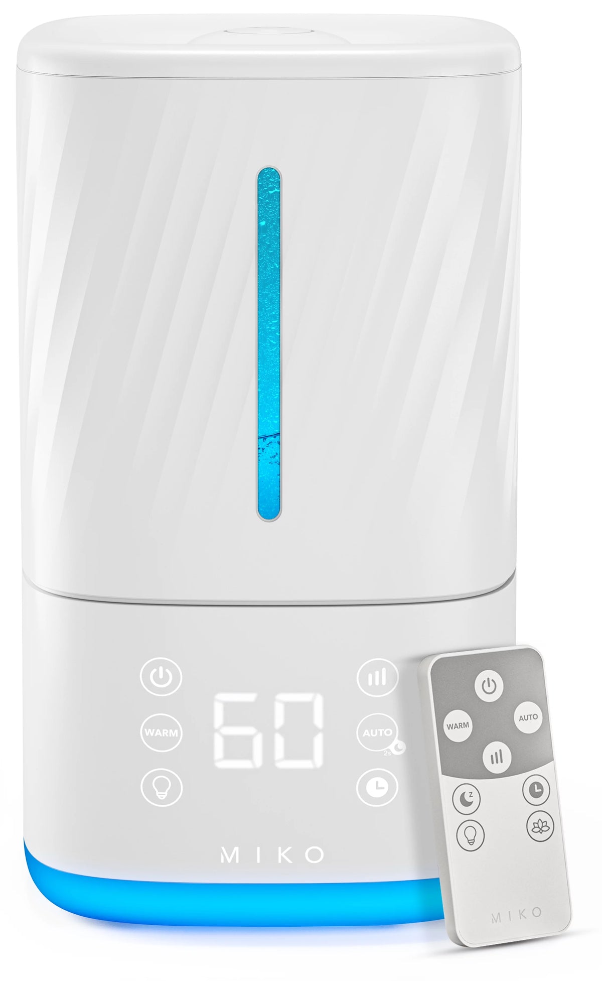 Ultrasonic Cool and Warm Mist Humidifier with Water Filter U2624