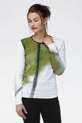 Verdant Scribble Knit Top F827