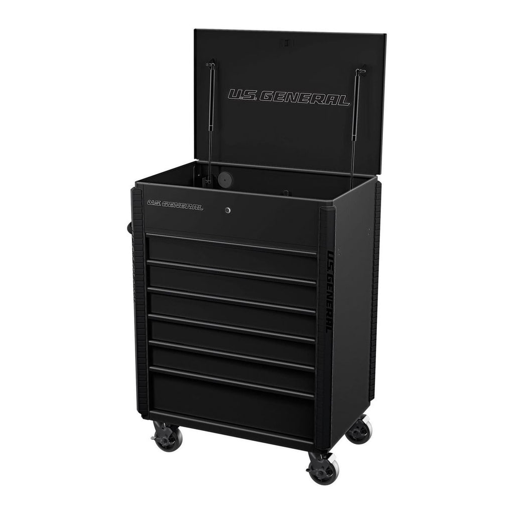 Slate Gray 6-Drawer Service Cart U294