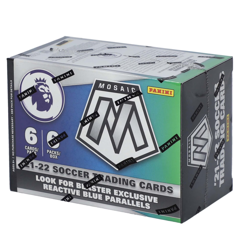2021 Panini Mosaic Soccer Premier League Factory Sealed Blaster Box M249