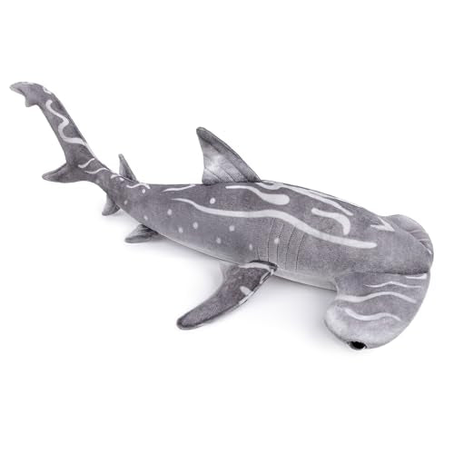 40in Grey Hammerhead Shark Plush Toy W575