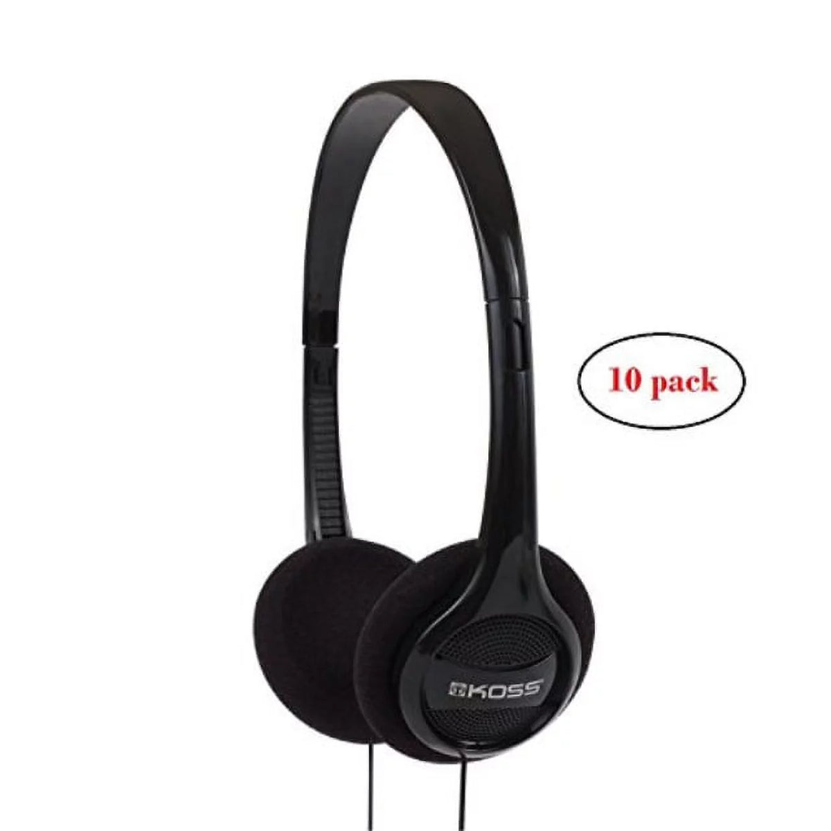 Black Lightweight Portable Headphones Q617
