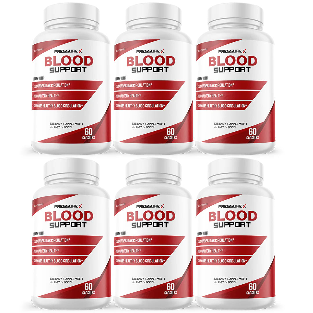 Blood Pressure Support 6 Bottles A53375