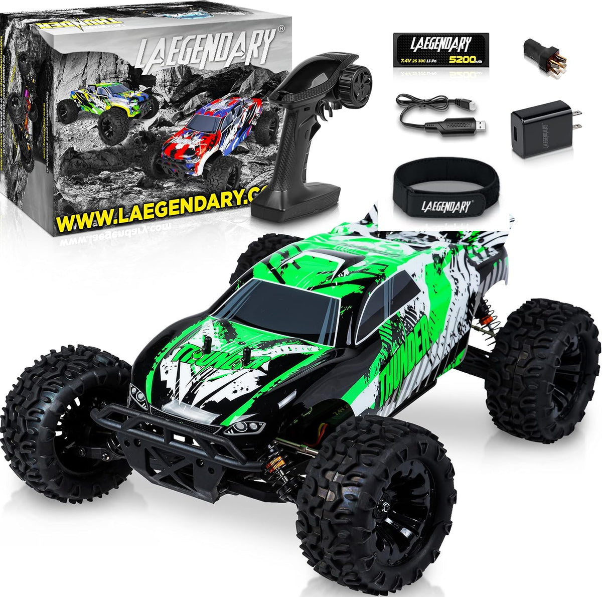 1:10 Scale Brushless RC Car 4x4 Off Road Monster Truck Y661