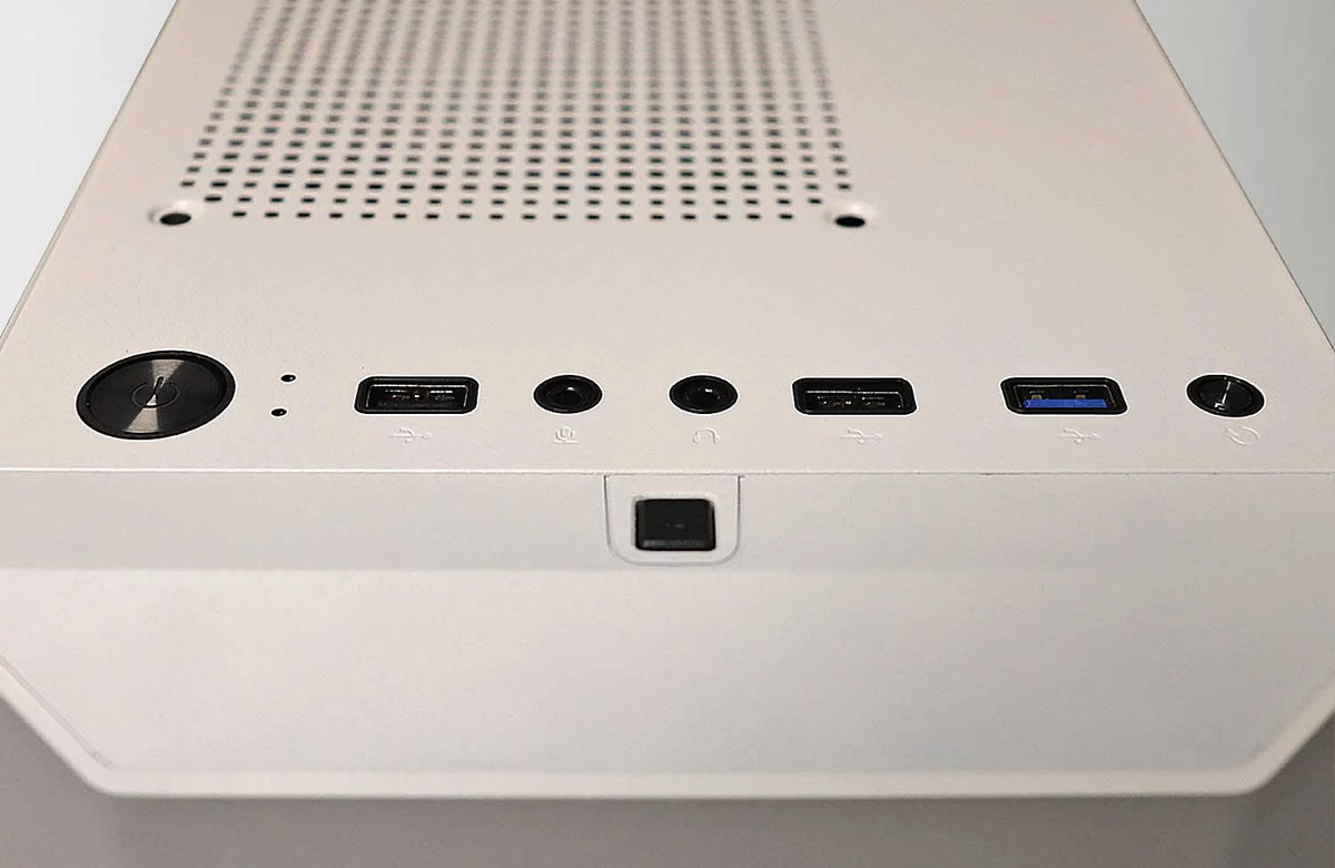 White AMD Ryzen 5 2600 NVIDIA RTX 3060 12GB 32GB DDR4 3200 RAM 1TB NVMe SSD Windows 11 Pro Gaming PC F4711