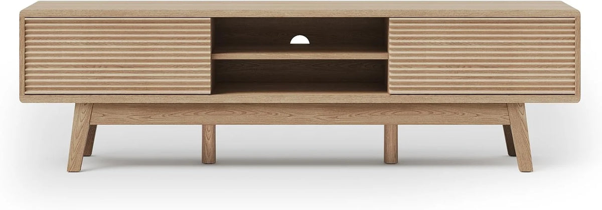 Light Oak TV Console X9746