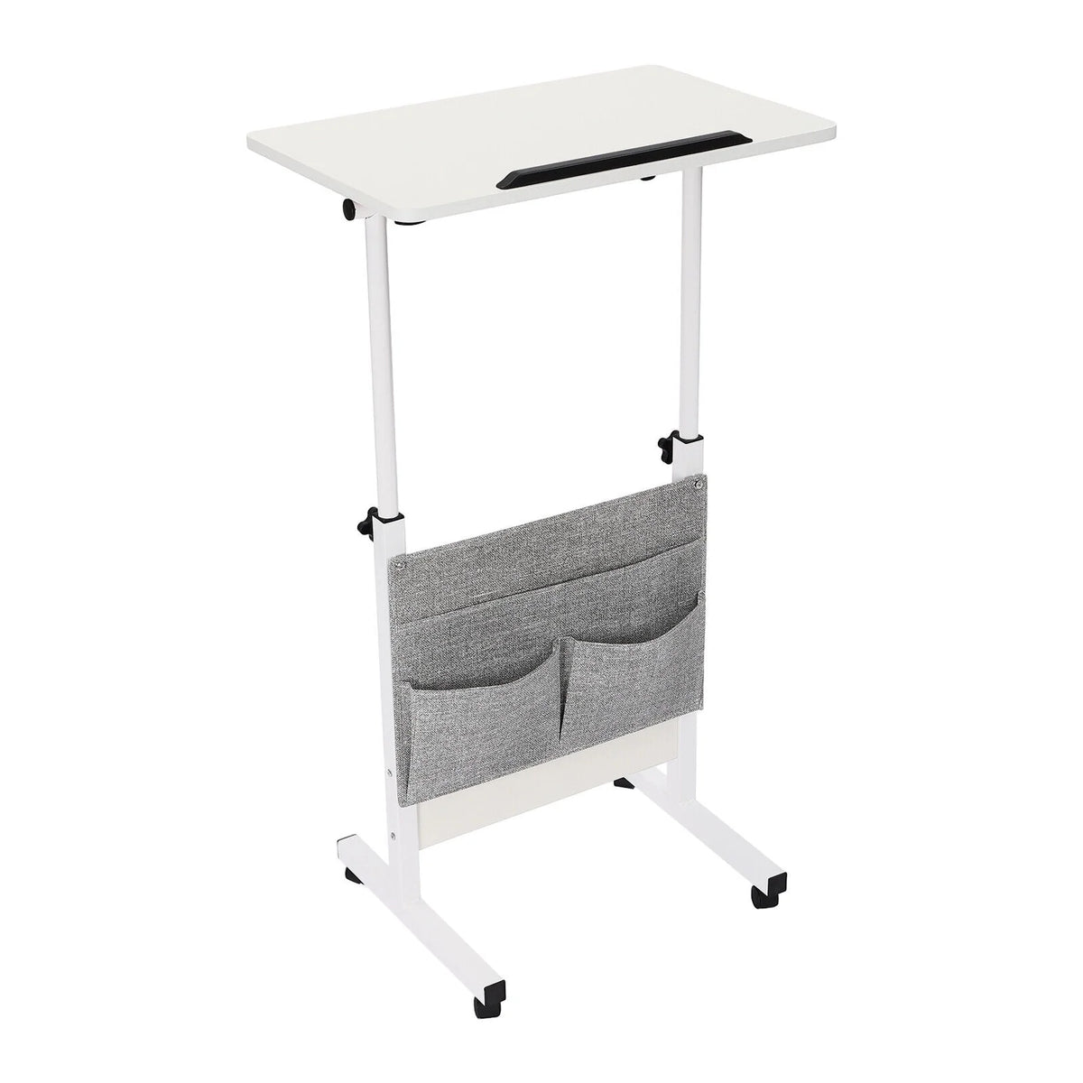 Adjustable Height Rolling Laptop Desk H445