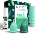 Menstrual Cup Set with Applicator & Lube N558