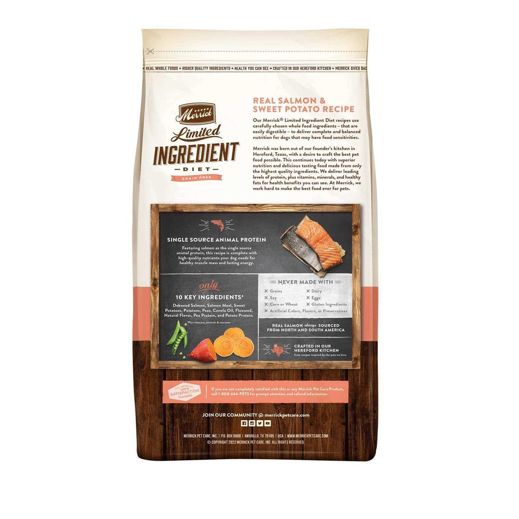 Grain Free Salmon Sweet Potato Dry Dog Food S503744