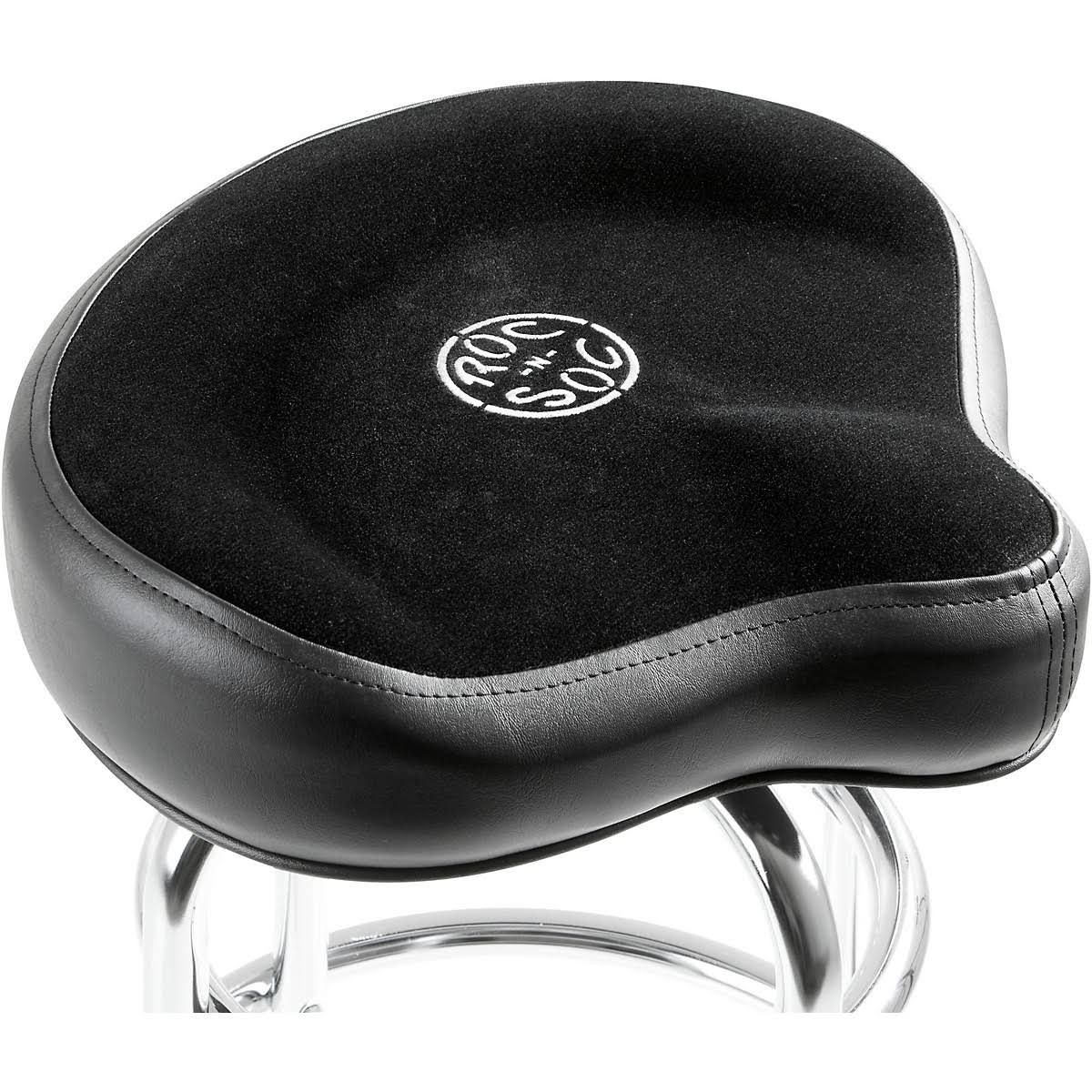 Black Tall Saddle Seat Stool N84644