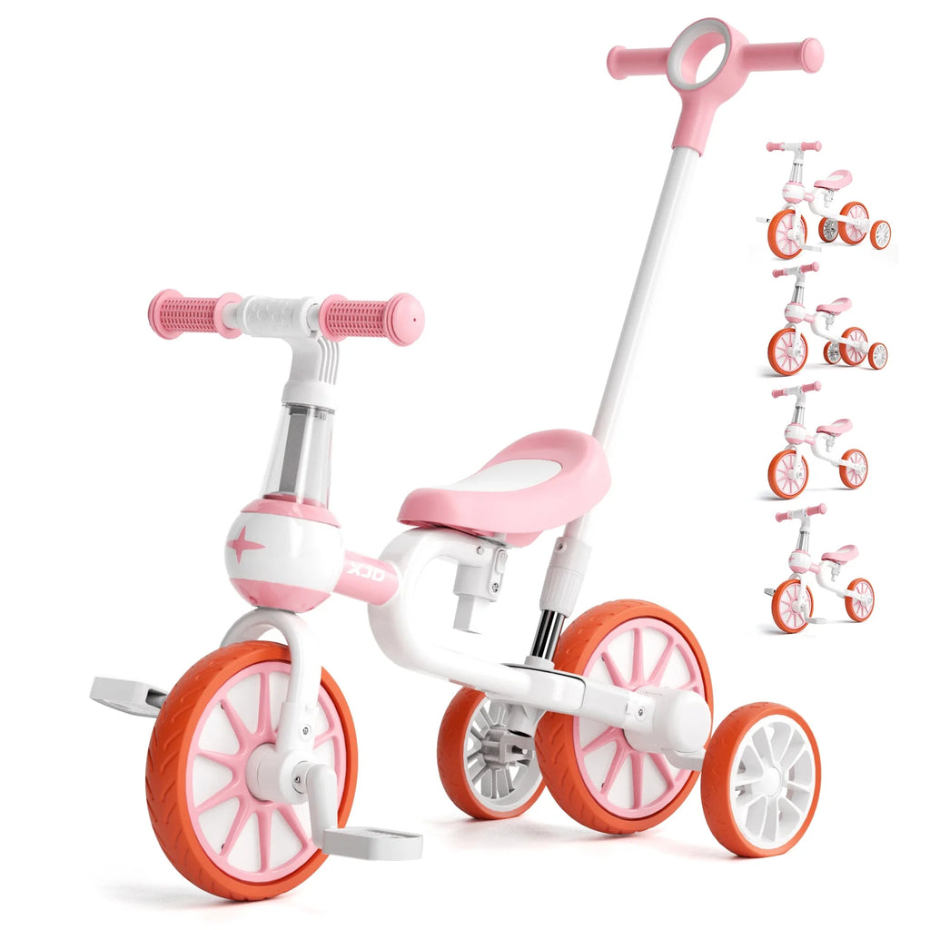 7 in 1 Toddler Tricycle with Removable Pedals D666337