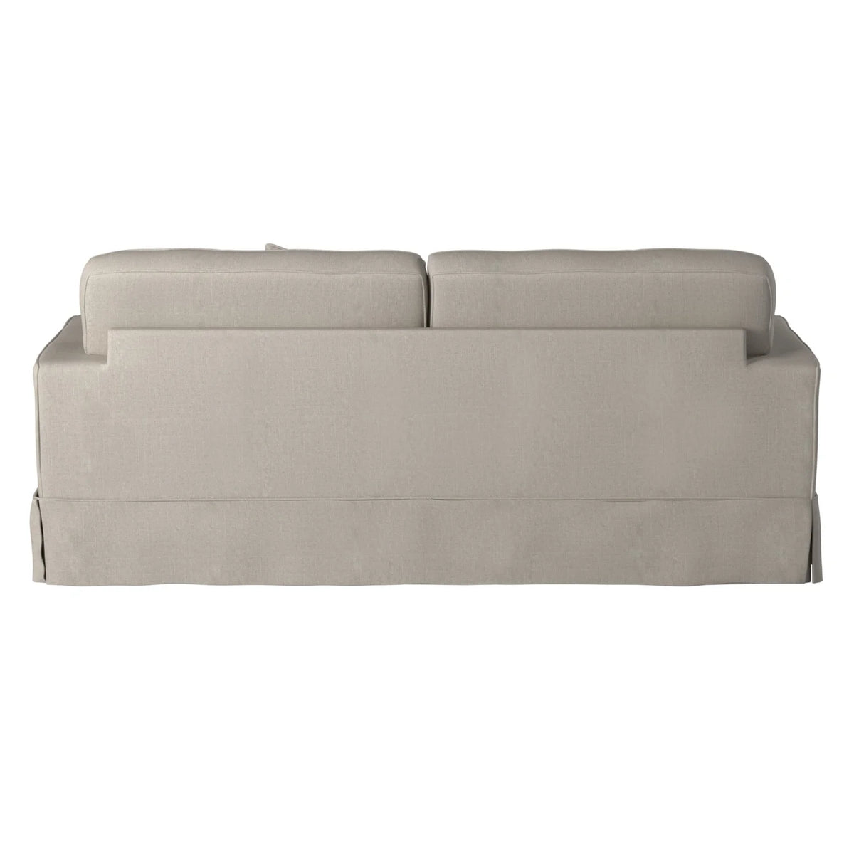 Light Gray Fabric Slipcovered Sofa U900517