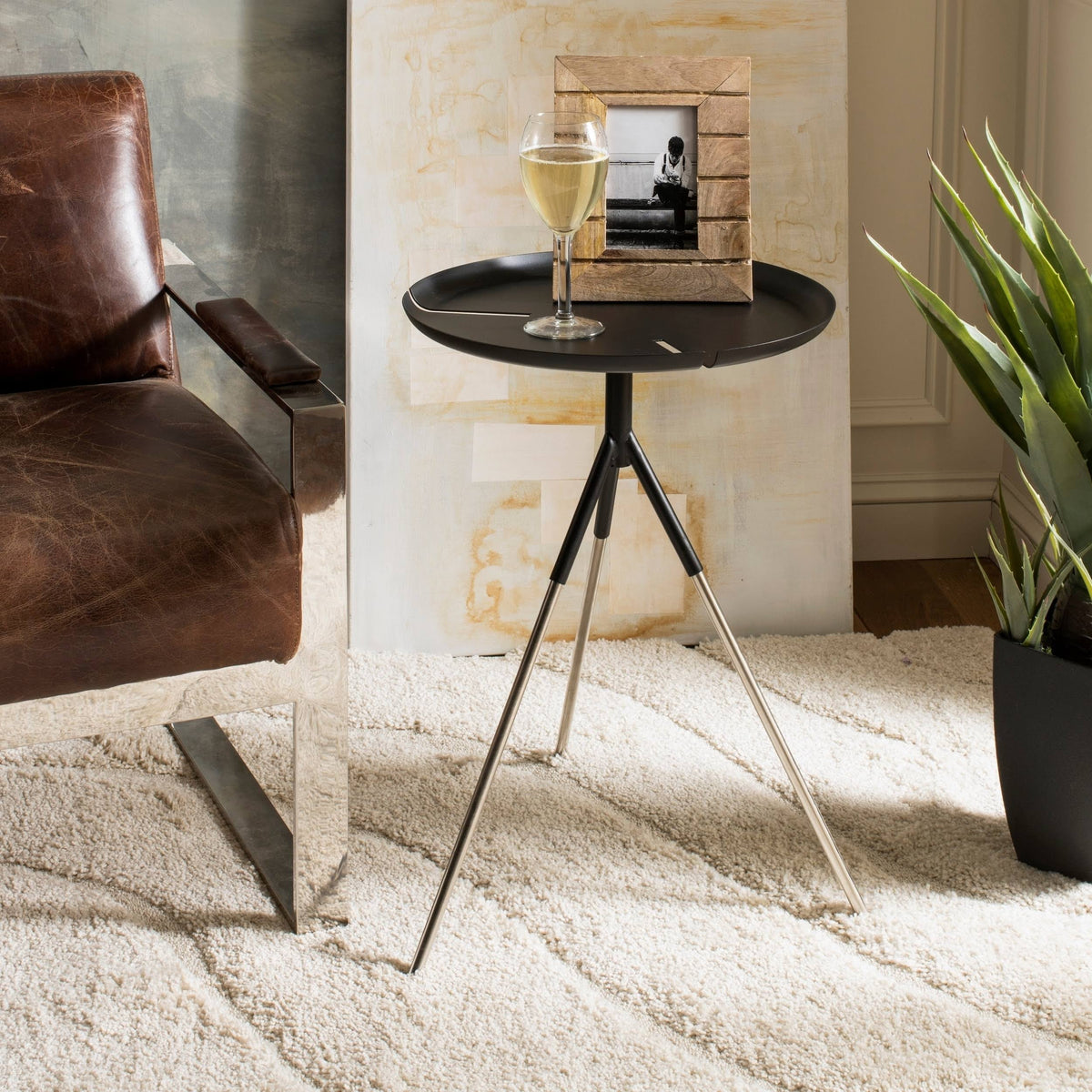 Black Glam Side Table V838563