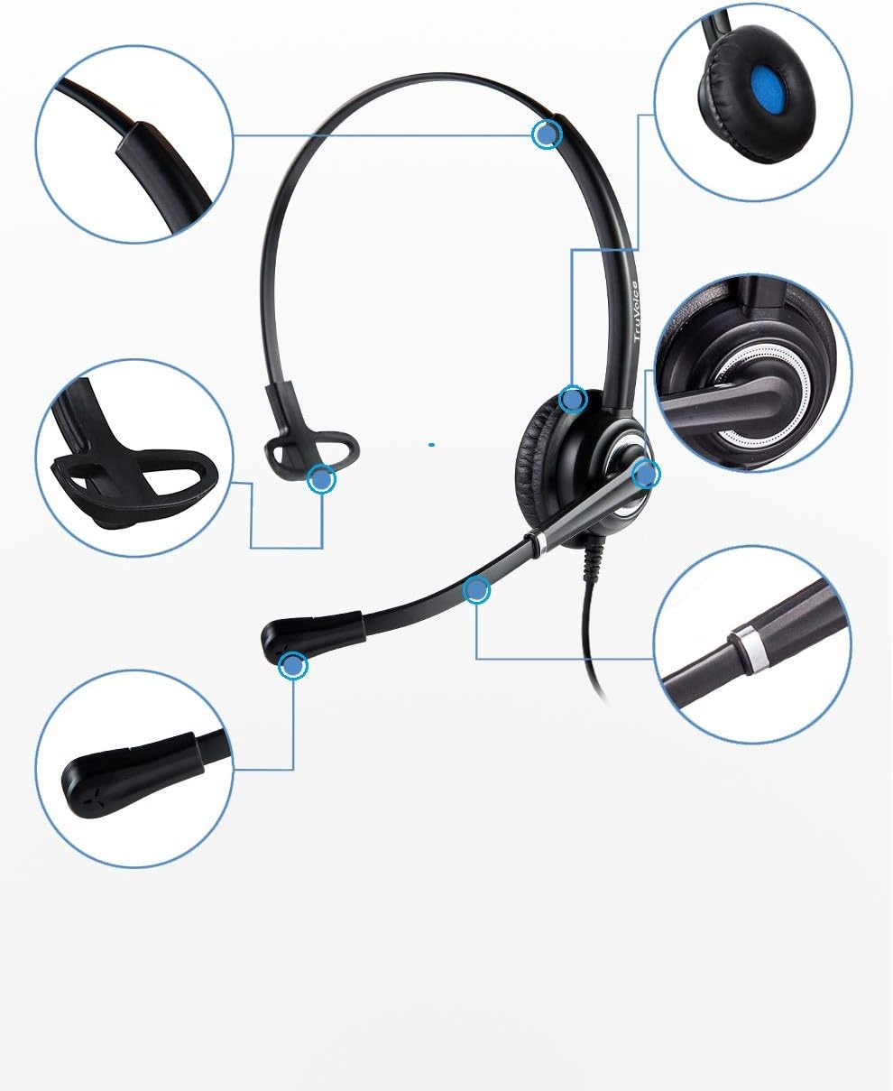 USB Office Headset with Noise Canceling Microphone Q772790