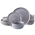 12pc Stoneware Dinnerware Set, Service for 4 M572264