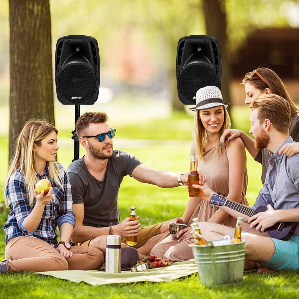 1600W 2-Way Powered PA Speaker System R856508