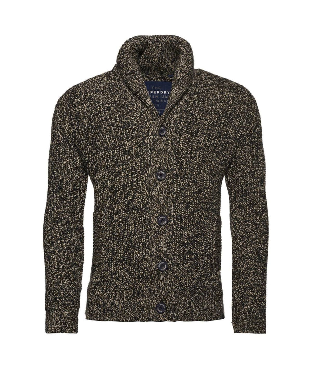 Grey Shawl Cardigan Z229
