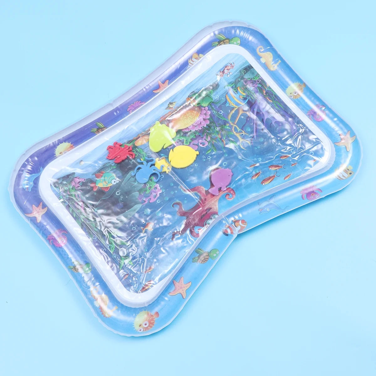 Inflatable Crawling Cushion Water Play Mat (Blue) S408567