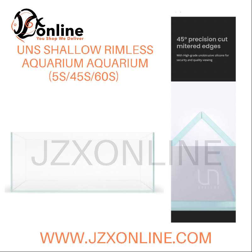 Ultra Clear Rimless Aquarium E837