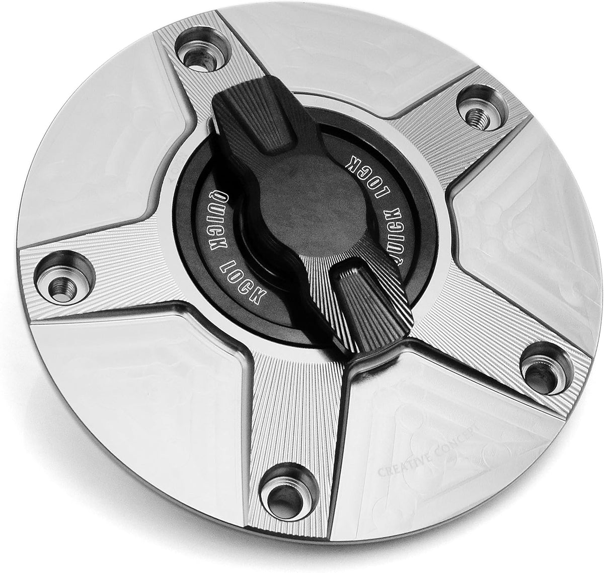 Gold CNC 1/4 Quick Lock Fuel Cap N9918