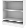 White Low Storage Unit with Rod N575234