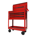 30 in. 4-Drawer Tech Cart, Red C34930