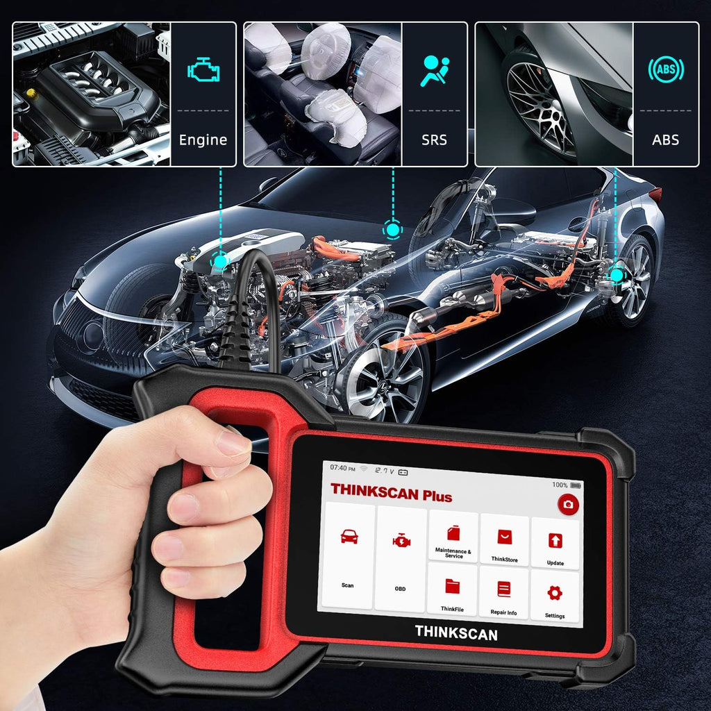 OBD2 Scanner Car Diagnostic Scanner with 28 Reset Functions 5 inch Touchscreen Y46983