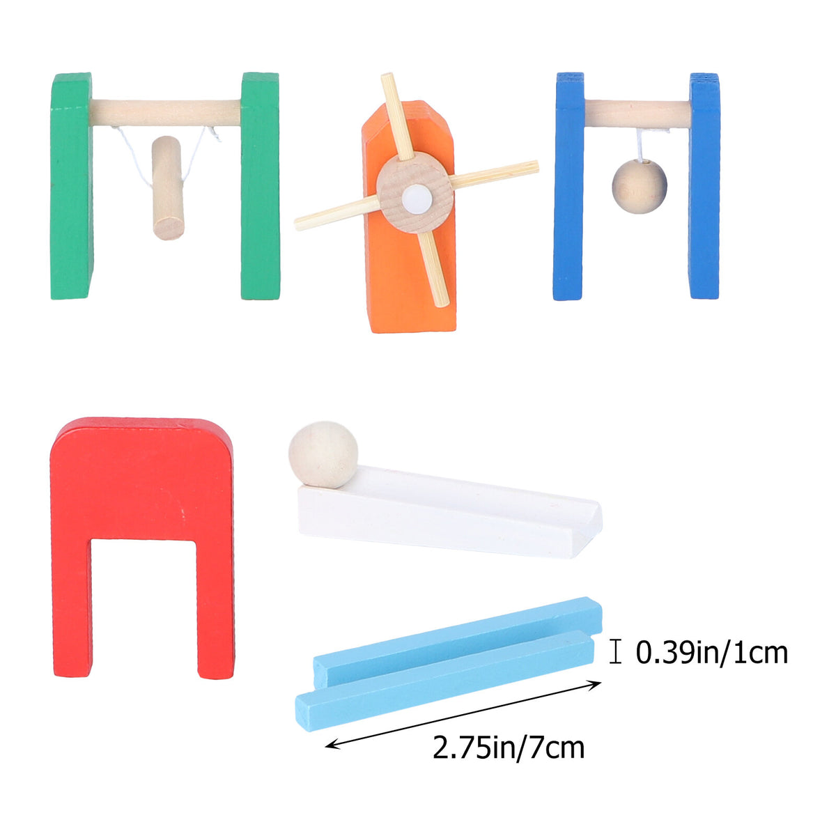 Wooden Domino Blocks Building Toy Z91762