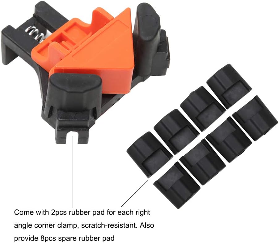 8pcs ABS Adjustable Right Angle Corner Clamps B672819