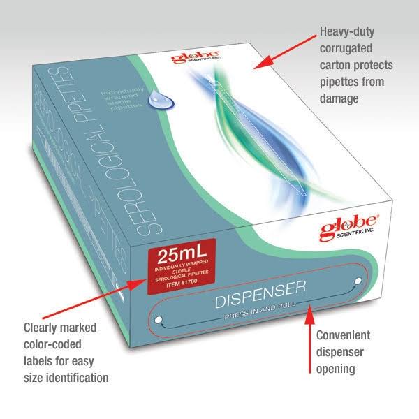 10 mL Sterile Serological Pipette Y68875