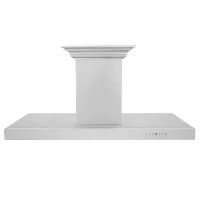 42 in. 400 CFM Ducted Island Mount Range Hood in Stainless Steel S6127