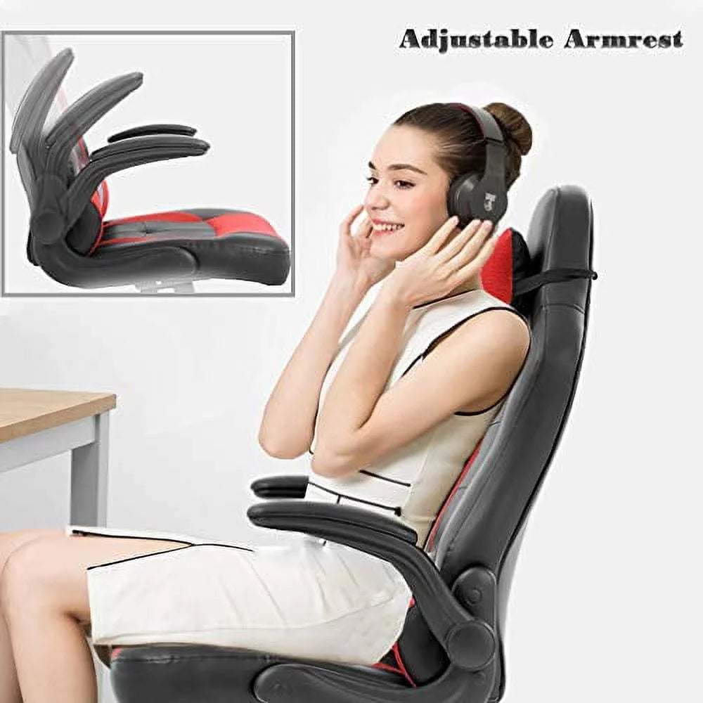 Red Adjustable Swivel Gaming Chair U887807