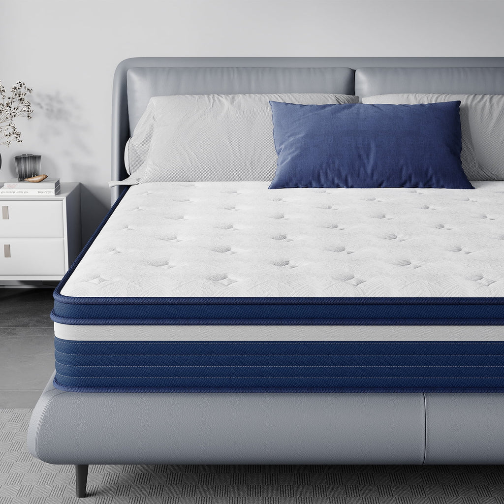 12 inch King Gel Memory Foam Hybrid Mattress Y232658