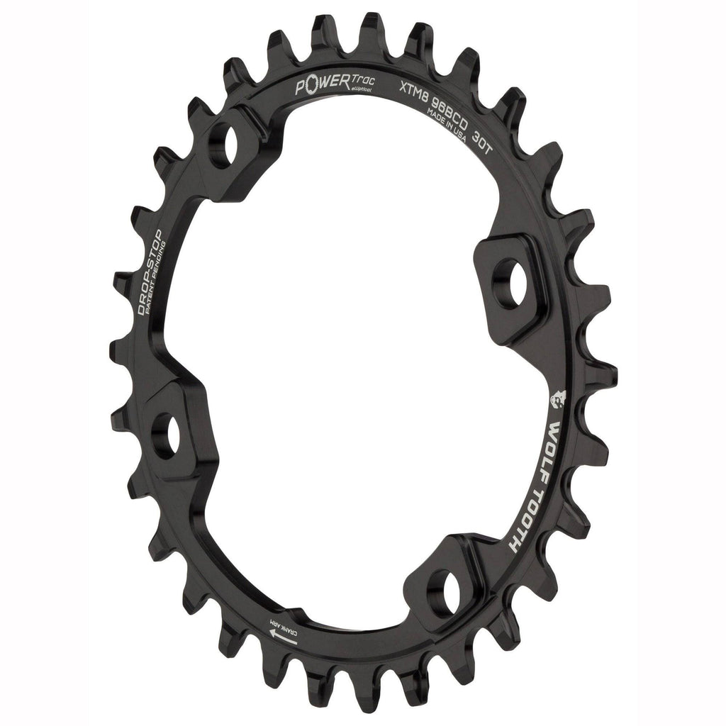 Elliptical Chainring 30T x 96 Asymmetrical BCD Black G16582