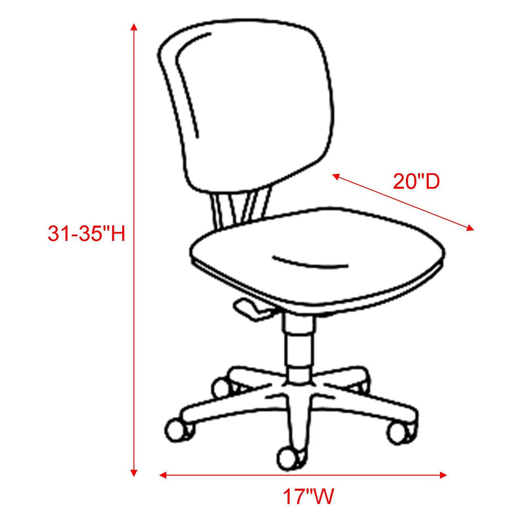 Pink Office Task Chair R299686