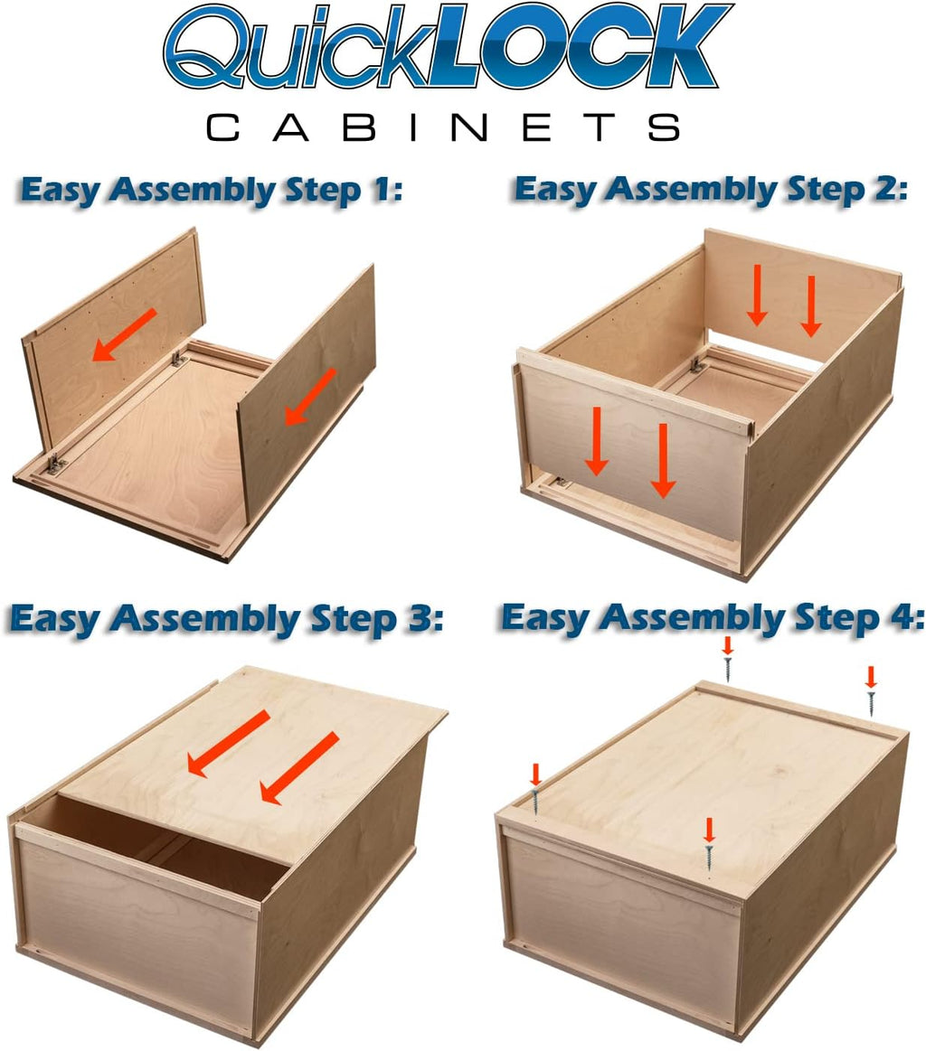 60" Wide 2 x 30" W x 30" H x 12" D Shaker Storage Cabinets G79062