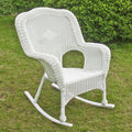 White Patio Rocker U201