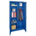 Blue 2 Door Storage Cabinet D1537