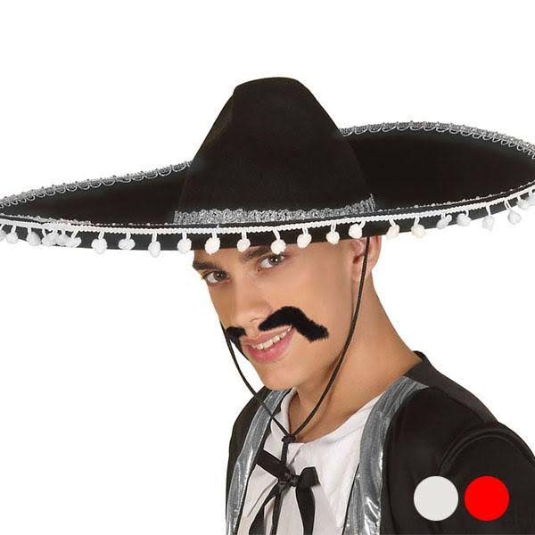 Black/White Mexican Hat P500