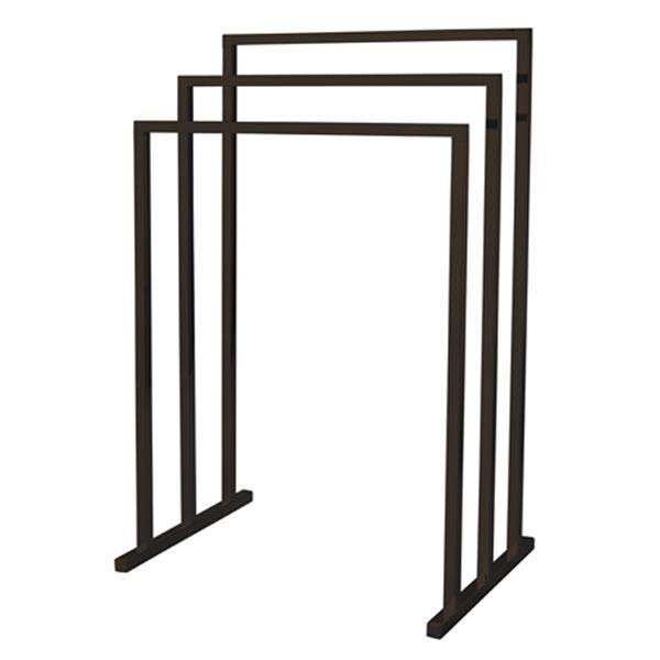 3-Tier Steel Towel Rack, Polished Chrome X316