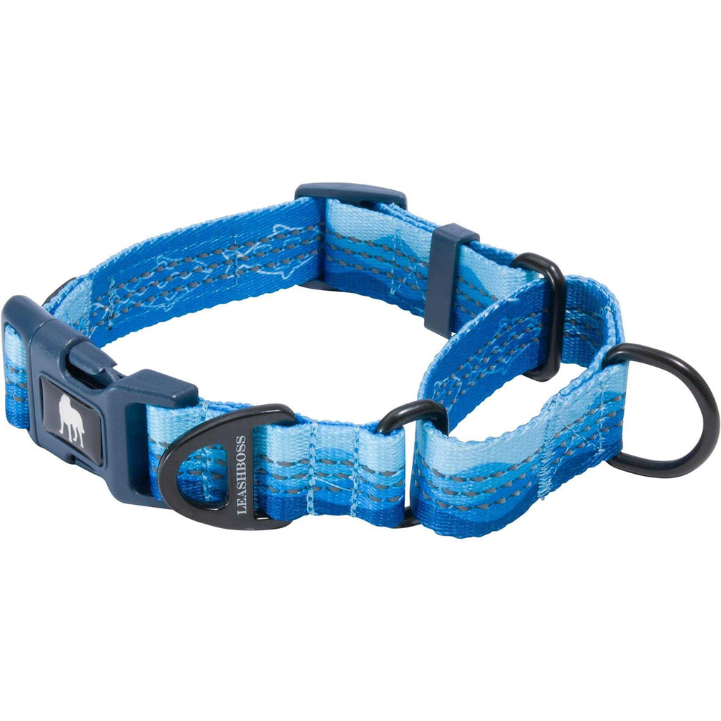 Patterned Fabric Martingale Dog Collar R552332