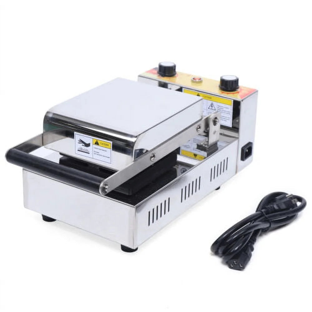 1000W Electric Burger Waffle Maker Panini Press E257