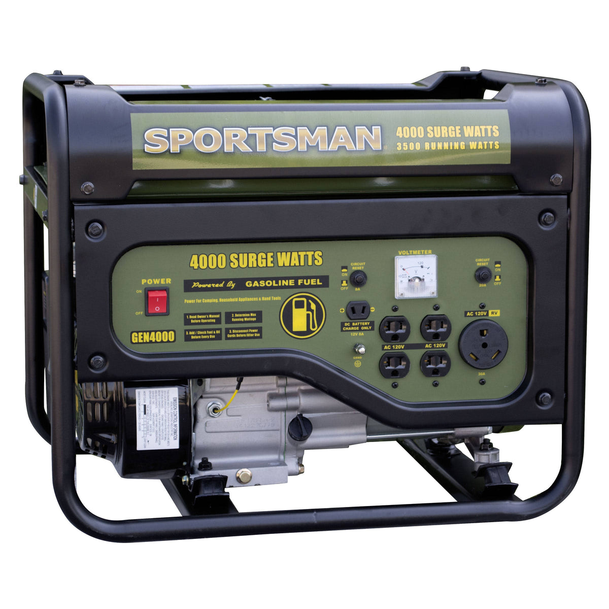 Gasoline 4000 Watt Portable Generator M85012