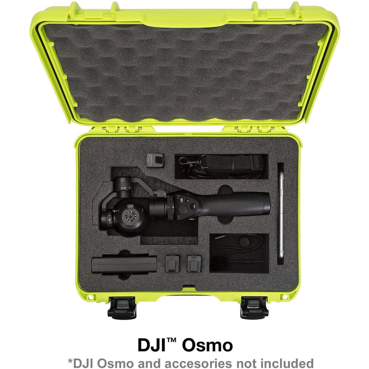 Waterproof Hard Case with Insert (olive) D542