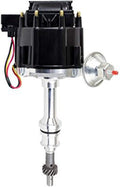 Blue Cap HEI Distributor Kit with Spark Plug Wires and Pigtail Harness K457