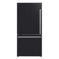 31 17.2 Cu. Ft. Refrigerator and Bottom Freezer with Ice Maker in Black and Silver G986