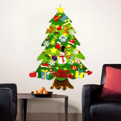 Felt Christmas Tree with Lights G566764