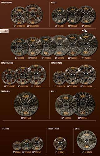 21 in. Dark Crash Cymbal D793