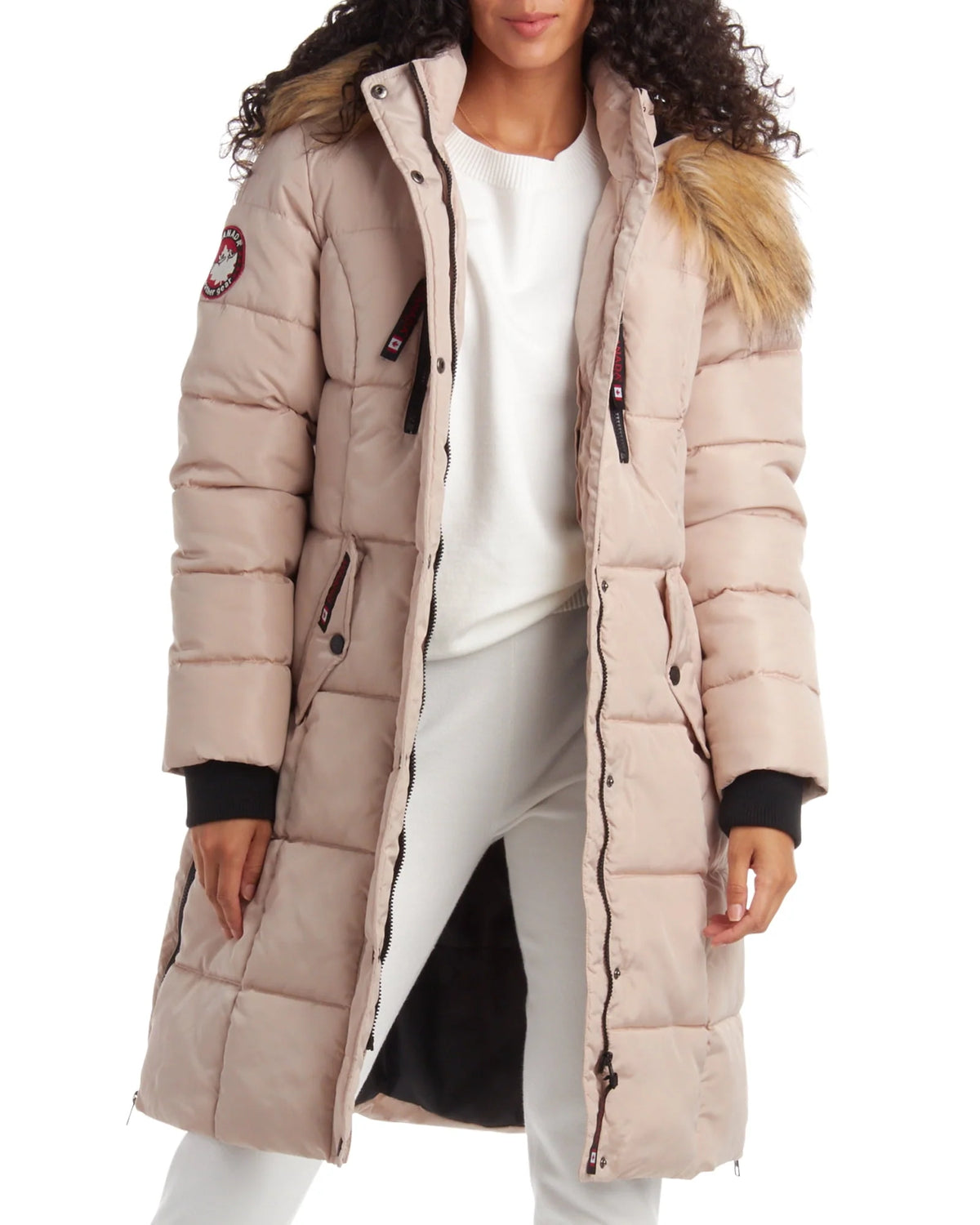 Women's Heavyweight Long Length Bubble Puffer Jacket M591